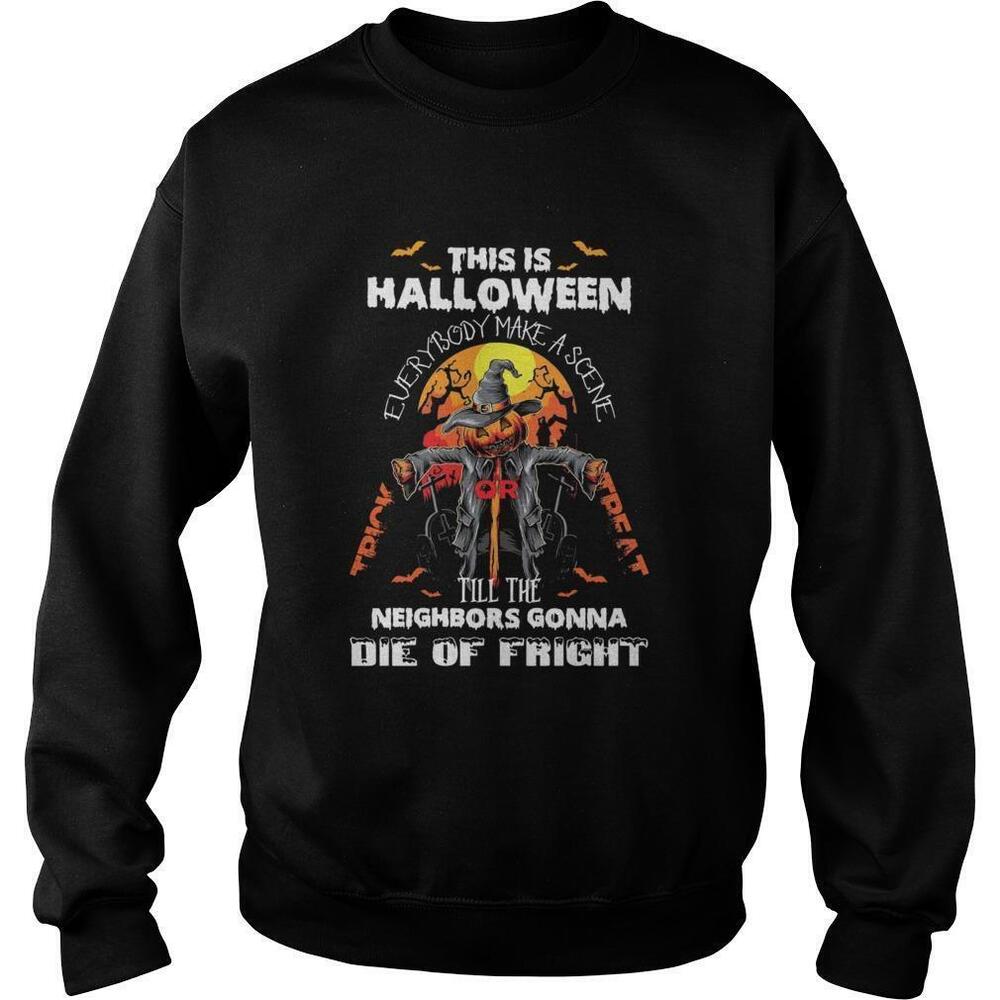 This Is Halloween Everybody Make A Scene Sweatshirt